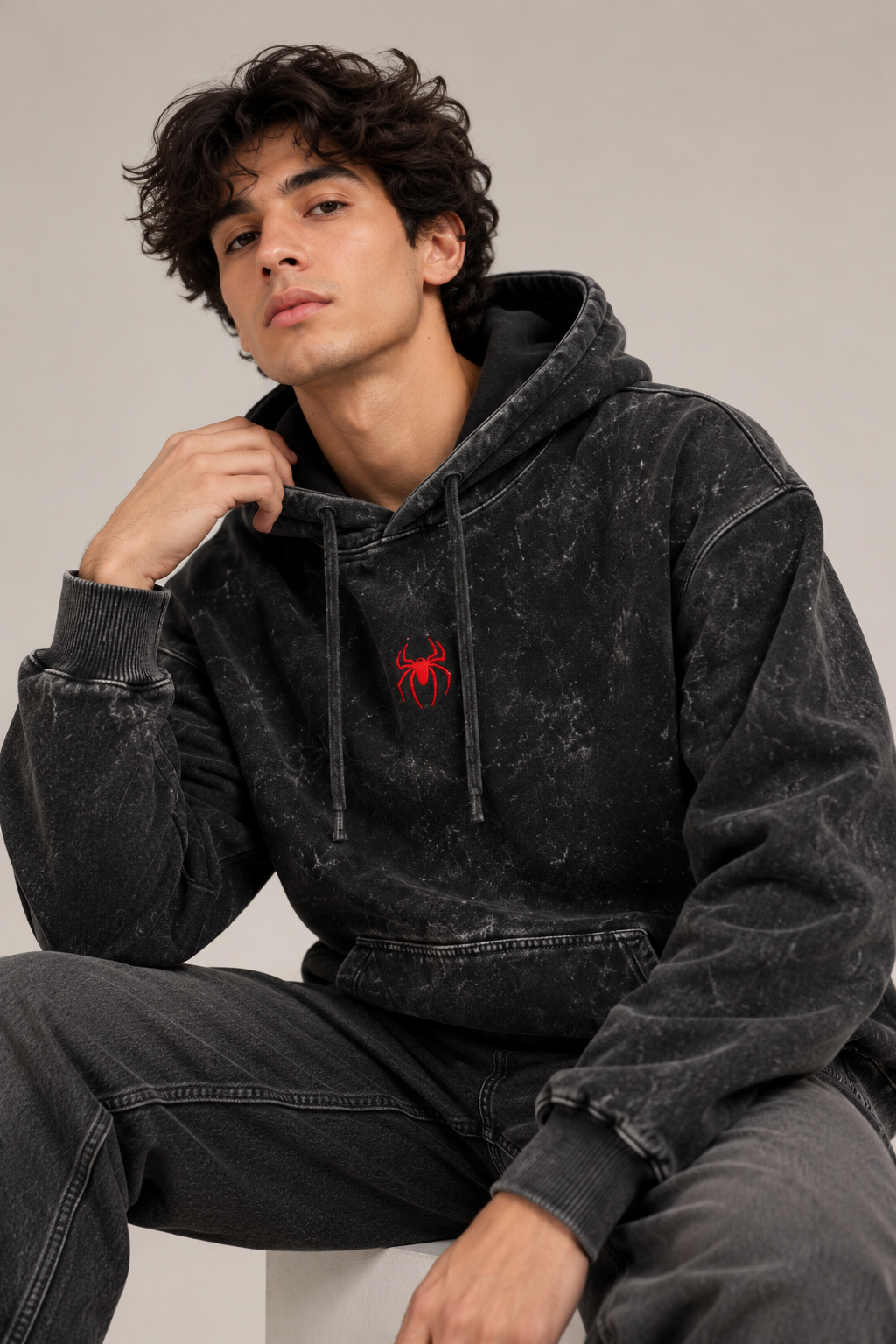 Spidey Embroidered